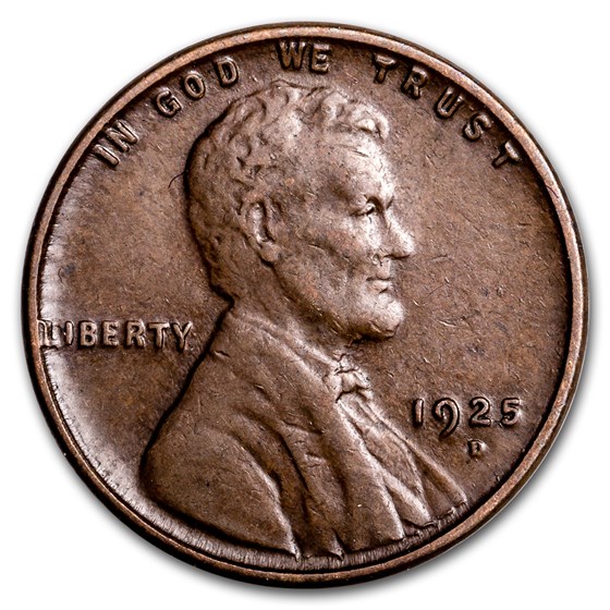 1925-D Lincoln Cent XF 1925-D Lincoln Cent XF