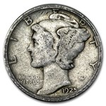 1925-D Mercury Dime Good/VG