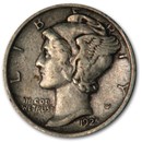 1925-D Mercury Dime XF