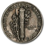 1925-D Mercury Dime XF