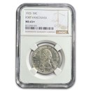 1925 Fort Vancouver Half Dollar Commem MS-65+ NGC