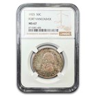 1925 Fort Vancouver Half Dollar MS-67 NGC