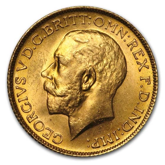 1925 Great Britain Gold Sovereign George V BU 1925 Great Britain Gold Sovereign George V BU