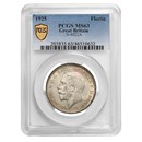 1925 Great Britain Silver Florin George V MS-63 PCGS