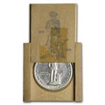 1925 Lexington-Concord Half & Orig Wooden Distribution Box