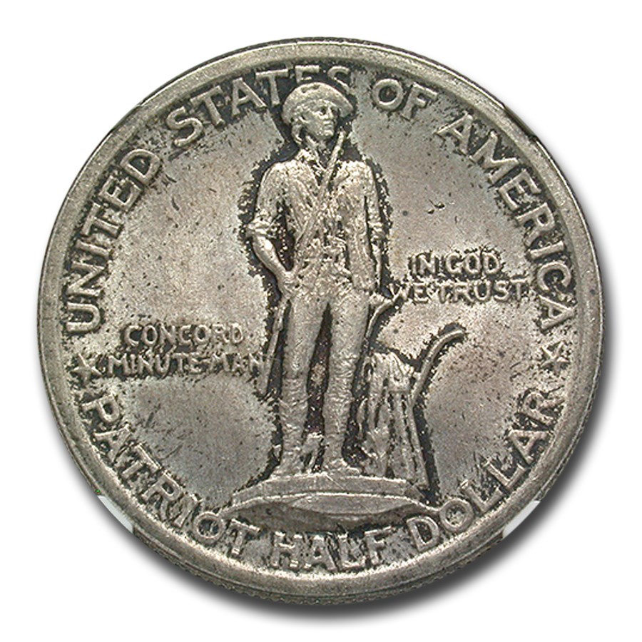1925 Lexington Concord Sesquicentennial Half Dollar MS-64 NGC