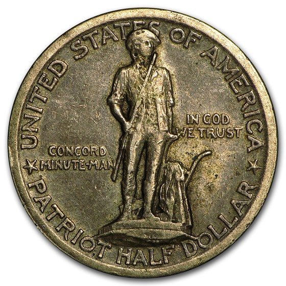 1925 Lexington-Concord Sesquicentennial Half Dollar XF 1925 Lexington-Concord Sesquicentennial Half Dollar XF