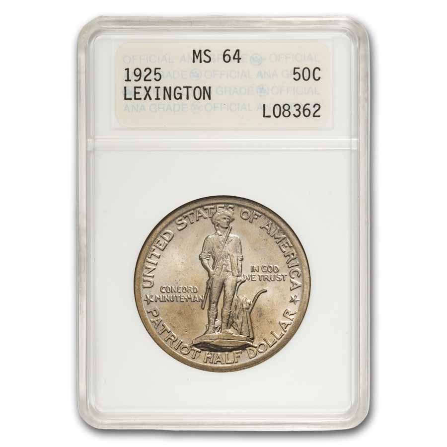 1925 Lexington Concord Sesquicentennial MS-64 ANACS (Gen 1)