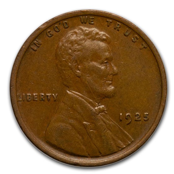 1925 Lincoln Cent XF 1925 Lincoln Cent XF