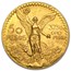 1925 Mexico Gold 50 Pesos AU