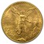 1925 Mexico Gold 50 Pesos MS-64 PCGS