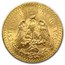 1925 Mexico Gold 50 Pesos MS-64 PCGS