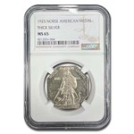 1925 Norse-American Centennial Medal MS-65 NGC (Thick)