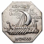1925 Norse-American Centennial Thick Medal AU