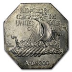 1925 Norse-American Silver Medal MS-63 PCGS (Thick Planchet)