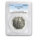 1925 Norse-American Silver Medal MS-63 PCGS (Thin Planchet) 1925 Norse-American Silver Medal MS-63 PCGS (Thin Planchet)
