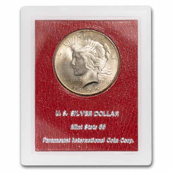 1925 Peace Dollar MS-65 (Paramount International Coin Co.) 1925 Peace Dollar MS-65 (Paramount International Coin Co.)