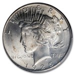 1925 Peace Dollar MS-65 PCGS