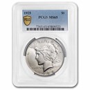 1925 Peace Dollar MS-65 PCGS