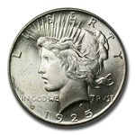 1925 Peace Dollar MS-66+ PCGS CAC