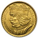 1925 Poland Gold 10 Zlotych Boleslaw BU
