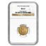 1925 Poland Gold 10 Zlotych Boleslaw MS-63 NGC
