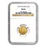 1925 Poland Gold 10 Zlotych Boleslaw MS-64 NGC