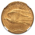 1925-S $20 St Gaudens Gold Double Eagle MS-62 NGC