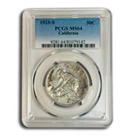 1925-S California Diamond Jubilee Half Dollar Commem MS-64 PCGS