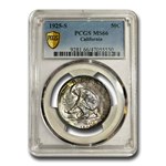 1925-S California Diamond Jubilee Half Dollar MS-66 PCGS