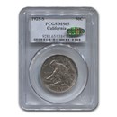 1925-S California Silver Half Dollar Commemorative MS-65 PCGS CAC