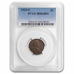 1925-S Lincoln Cent MS-63 PCGS (Brown)