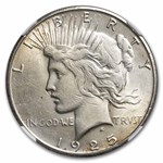 1925-S Peace Dollar AU-55 NGC