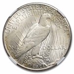 1925-S Peace Dollar AU-55 NGC