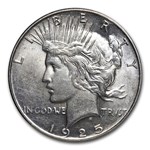 1925-S Peace Dollar AU-58