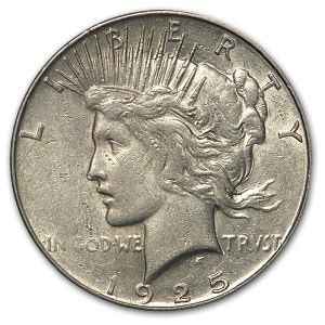1925-S Peace Dollar AU Details (Cleaned) 1925-S Peace Dollar AU Details (Cleaned)