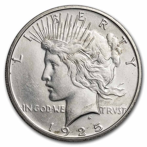 1925-S Peace Dollar BU 1925-S Peace Dollar BU