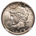 1925-S Peace Dollar MS-62 NGC