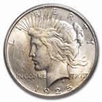 1925-S Peace Dollar MS-62 PCGS