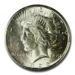 1925-S Peace Dollar MS-63 PCGS