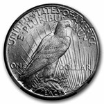 1925-S Peace Dollar MS-64 NGC