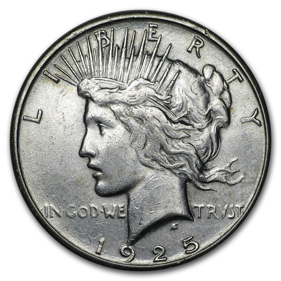 1925-S Peace Dollar XF 1925-S Peace Dollar XF