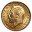 1925-SA South Africa Gold 1/2 Sovereign George V MS-65 PCGS