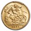 1925-SA South Africa Gold 1/2 Sovereign George V MS-65 PCGS