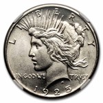 1925 Stage Coach Peace Dollar BU NGC