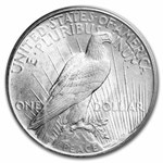 1925 Stage Coach Silver Dollar BU PCGS