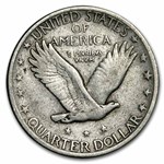 1925 Standing Liberty Quarter 40-Coin Roll Avg Circ