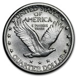 1925 Standing Liberty Quarter AU