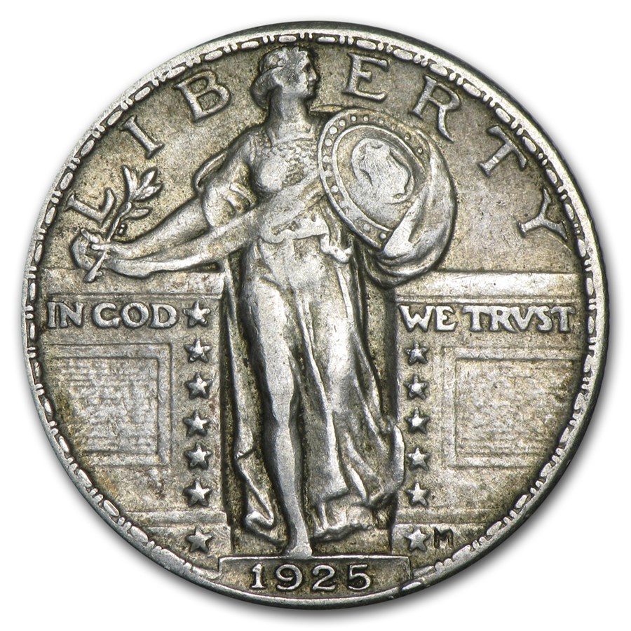1925 Standing Liberty Quarter XF
