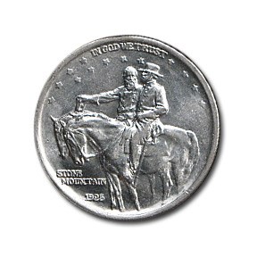 1925 Stone Mountain Commem Half Dollar BU Details 1925 Stone Mountain Commem Half Dollar BU Details